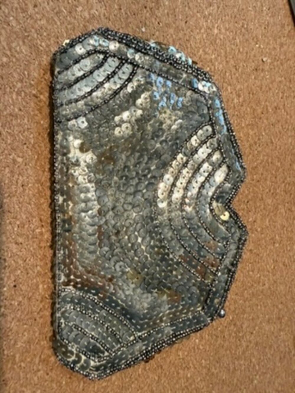 Vintage Sequin Change Purse